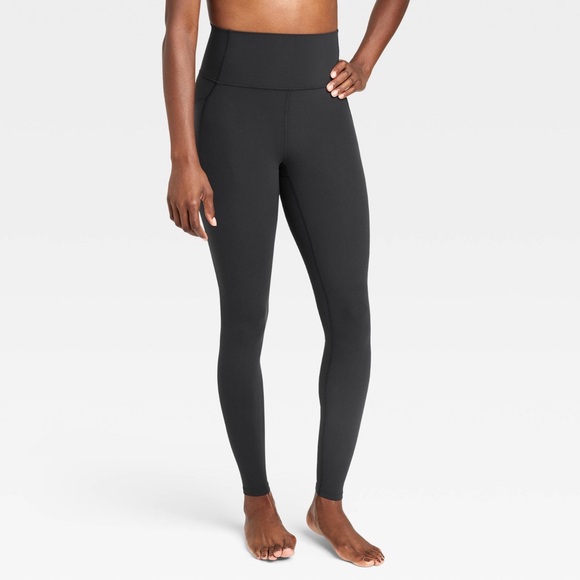 all in motion Pants - All in Motion Women’s Everyday Soft Ultra High-Rise Pocketed Leggings Black